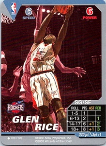 Scheda NBA Showdown 2002 #078 Glen Rice - Foto 1 di 1
