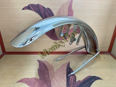 1972-1975 Suzuki GT750 Front Fender. Su GT GT380 GT500 GT550 Chrome Mud Guard - Imagem 1 de 4