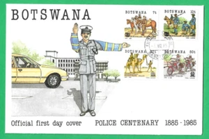 BOTSWANA ~ POLICE CENTENARY ~ 5th AUGUST 1985 - Picture 1 of 1