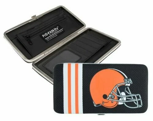 Cartera para mujer Cleveland Browns Team Logo malla rígida Foto 1 de 1