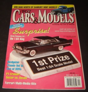 TOY CARS & MODELS MAGAZINE APRIL 2001 ERTL 1:6+4 KINGLINCOLN NAVIGATOR DIECASTS. - Bild 1 von 1