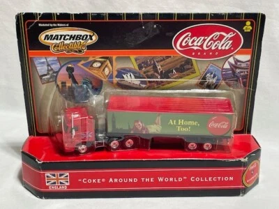 2000 Matchbox Coca Cola COKE AROUND THE WORLD, #1 England, DAF Space Cab - Image 1 of 3