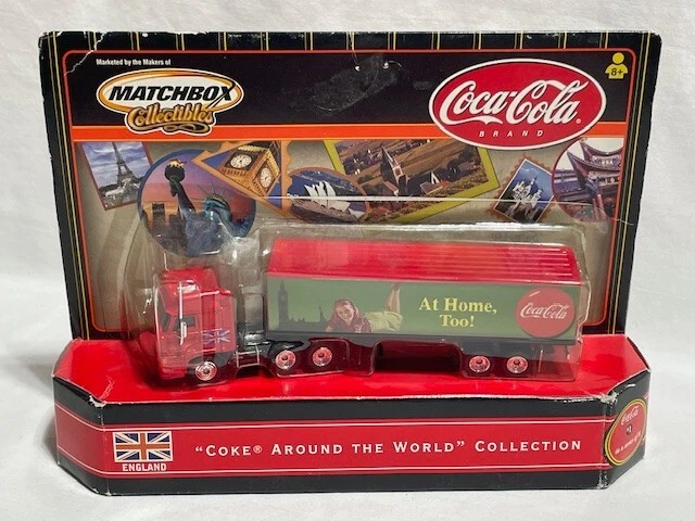 2000 Matchbox Coca Cola COKE AROUND THE WORLD, #1 England, DAF Space Cab - Image 1 of 3