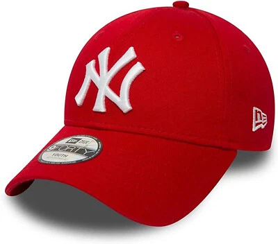 Gorra de béisbol New Era para niños New York Yankees League básica ajustable 9Forty gorra Foto 1 de 4