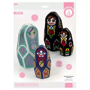 Beautiful Matryoshka Doll Die Set - 4609E - Picture 1 of 4