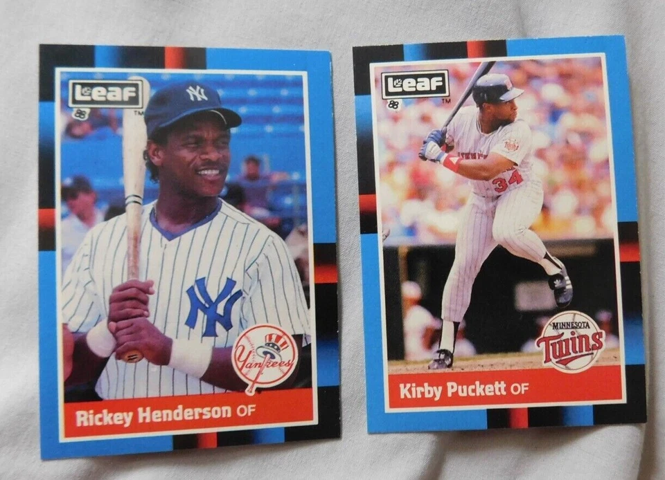 1988 Leaf #1-150 Baseball Card Pick one - Image 1 of 1