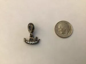 Authentic Pandora Italy Gondola Venice Dangle Charm, 925, ALE - Picture 1 of 5