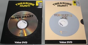 Two DVD's Paper Heart & Yonkers Joe Movie Bundle VGUC - Imagen 1 de 2