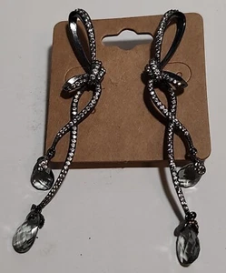 Long Bow Earrings - Picture 1 of 2