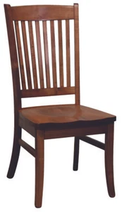 USA Custom Amish Handcrafted | Made to Order | Franklin Side Chair - Picture 1 of 2