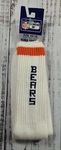 VINTAGE NFL CHICAGO BEARS TUBE SOCKS OVER THE CALF FITS 10-13 USA MADE - Picture 1 of 10