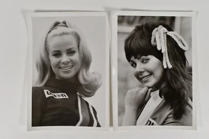 Vintage 1960's Union 76 Oil Race Stopper Photo Cheryl Johnson, Helen Pollock  - Picture 1 of 3