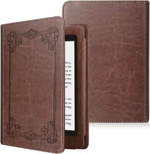 For All-New Amazon Kindle Paperwhite 10th Gen 2018 PU Leather Folio Case Cover - Picture 1 of 11