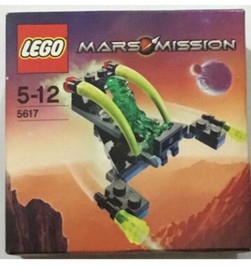 New LEGO Mars Mission Alien Jet Exclusive Set #5617
