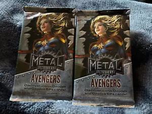 2024 Marvel Metal Avengers 2 NUOVO sigillato in fabbrica Hobby Packs scatola fresca bello - Foto 1 di 2