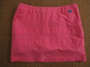 Jupe short Adidas jupette rose polyester Femme Tennis 80'S Femme - M - Foto 1 di 7
