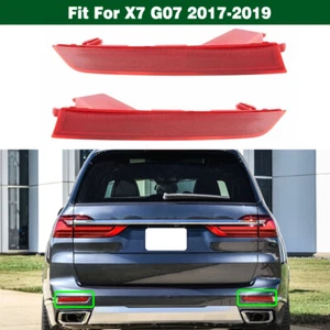 Pair Rear Bumper Reflector Lamp For BMW X7 G07 2017-2019 63147463977 63147463978 - Bild 1 von 13