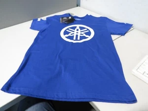 NOS NWT Factory Effex Yamaha Royal Blue 2D Tuning Fork T Shirt Size M 17-87272 - Picture 1 of 10