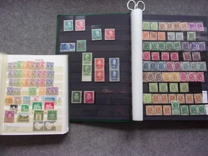 Sammlungsposten Deutschland aus 1945-2000 (*)/*/**/o/Belege/Bögen etc. in 3 Alb. - Bild 1 von 23
