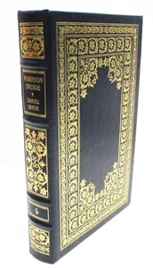 ROBINSON CRUSOE by DANIEL DEFOE - LEATHERBOUND EASTON PRESS - Bild 1 von 8