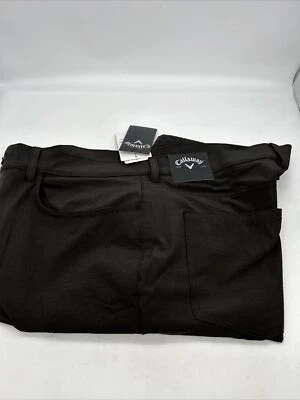 NWT Callaway Men's 5-Pocket Golf Pants - Black Heather - 36 X 30 - Image 1 of 4