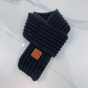 Winter Knitted Scarf Kids Boys Girls Neck Warmer Outdoor Soft Parent-Child New - Picture 1 of 12