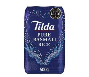 Tilda Pure Basmati Rice 500g Gluten Free x 2 pack - Picture 1 of 1