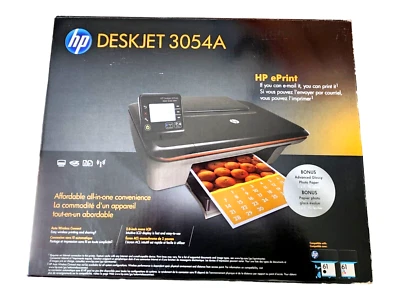 HP Deskjet 3054A Wireless All in one Printer-HP eprint-Wi Fi -New in Box - Image 1 of 4