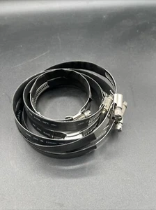 Surtido de 8 abrazaderas de manguera/radiador ajustables de acero inoxidable - Imagen 1 de 6