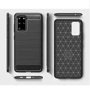 Case Shockproof Carbon Slim For Samsung Galaxy S25 S23 S22 S20FE A16 A26 A56 - Picture 1 of 6