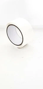  NASTRO SIGILLANTE CARTONE POLIPROPILENE COLORATO ADESIVO ACRILICO 2,0 MIL BIANCO 1 ROTOLO - Foto 1 di 2