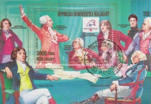 Franz. Revolución Madagascar estampado 3197 - Imagen 1 de 1