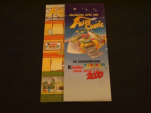 FIGURINE KINDER SURPRISE  DIORAMA LES ASTROCOMIC AVEC CALENDRIER 2000 - Imagen 1 de 1