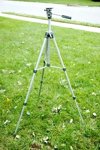 Vintage Argus Aluminium Stativ GD-3500 mit Schwenkkopf & Getriebesäule. Siehe Bilder. - Bild 1 von 3