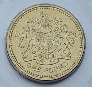 1983 BU £1 Brilliant Uncirculated Coin Royal Arms - Picture 1 of 2