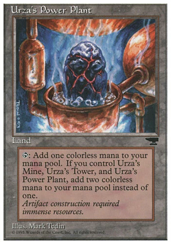 FBB Japanese Urza's Power Plant (Rock in Pot) ~ Near Mint Chronicles Foreign Bla - Image 1 of 1