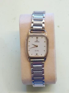 Omega Deville Cal. 1387 Ladies Quartz Yellow Gold Plated 620 Microns Watch. Runs - Picture 1 of 17