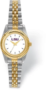 LogoArt Louisiana State University Pro Two-tone Ladies Watch - Picture 1 of 2
