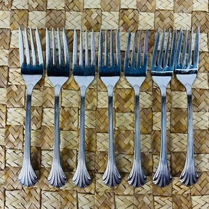(1) Gorham Grand Quintette Salad Fork 18-8 Stainless 6 5/8” Nice Condition Multi - Picture 1 of 6