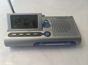 Radioshack 12-220 AM FM Big Display Dual Alarm Traveling Clock Radio Tested - Picture 1 of 8