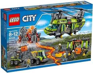 LEGO® City 60125 Helicóptero de carga pesada volcánico_ NUEVO helicóptero de carga pesada volcán - Imagen 1 de 12