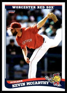 2021 Kevin McCarthy MiLB Minor League Rookie Card Woo Worcester Red Sox - Picture 1 of 2