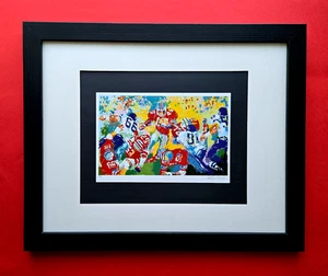 LeRoy Neiman " Ohio State Archie Griffin " Signed Pop Art Mounted with New Frame - Picture 1 of 3