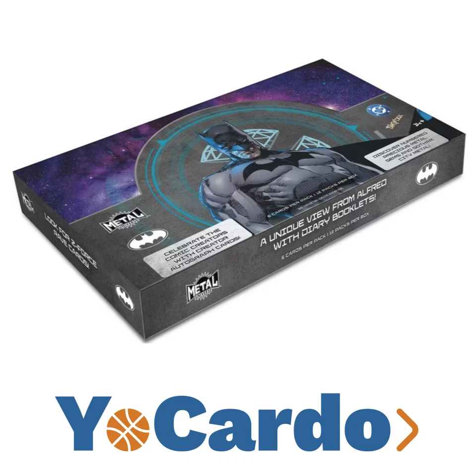 2025 Upper Deck Batman Metal Universe Hobby Box - Image 1 of 1