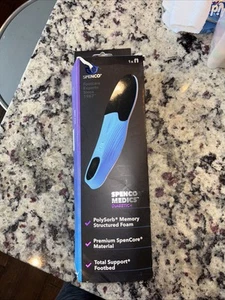 Spenco Medics Diabetiker + Schuhgröße Einlegesohlen 8,5 Damen und 7,5 Herren - Bild 1 von 4