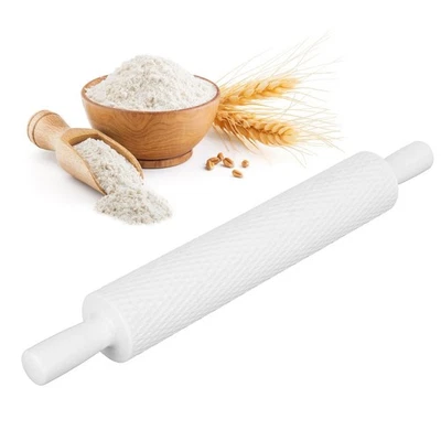 ( Grid)Fondant Cake Embossing Rolling Pin Baking Dough Roller Cookies XG - Image 1 of 4