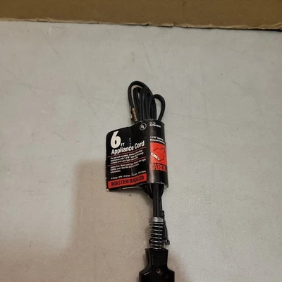 Cable de alimentación vintage de 2 pines para asador asador horno villancico de colección Foto 1 de 3