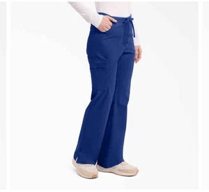 Dickies 86206 Damen EDS Signature Drawstring Cargo Scrub Hose Gr. L blau - Bild 1 von 3