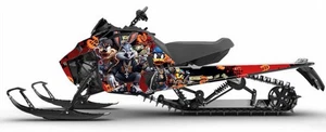 2021 Arctic Cat Blast Graphic Kit Wrap Decals Skior STICKER TUNNEL SNOWMOBILE - Bild 1 von 3