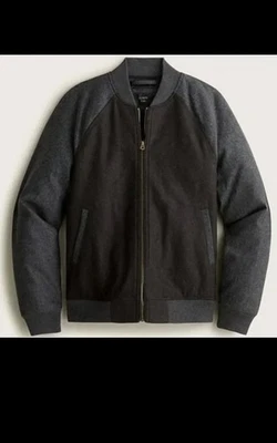 J Crew Ludlow Jacket Mens Size XS Varsity Italian Wool Gray - Image 1 of 4